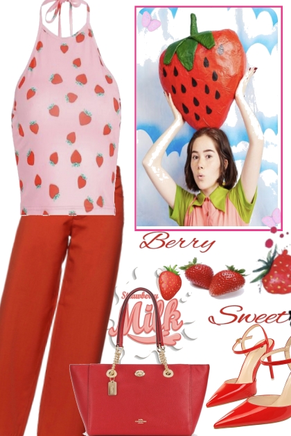 sweet berry- Fashion set