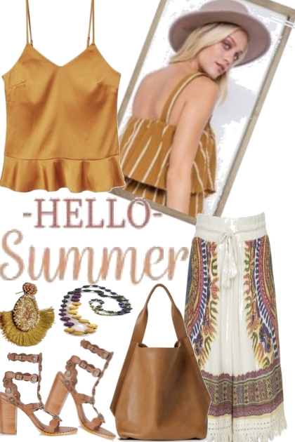 !"hello summer- Modna kombinacija