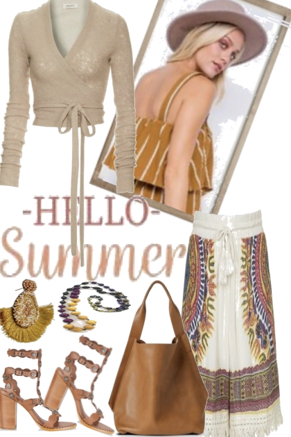 SAY HELLO--IT´S SUMMER- Combinazione di moda
