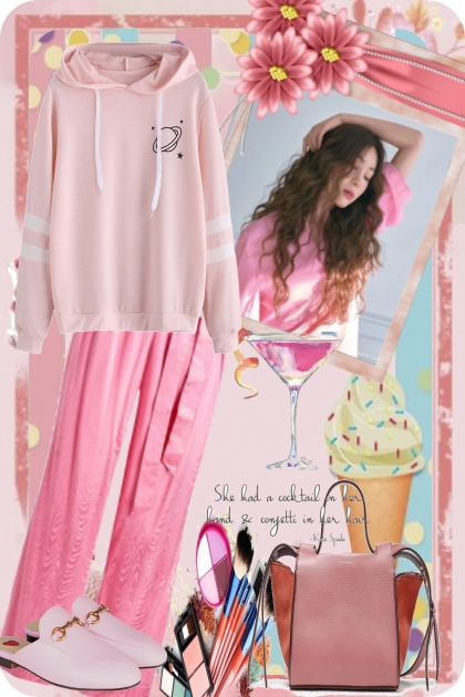 COMFY  IN  PINK- コーディネート