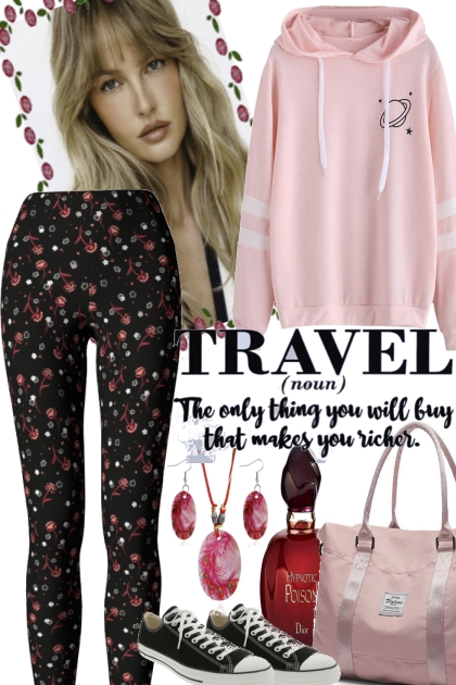 COMFY STYLE   FOR. TRAVELLING- Fashion set