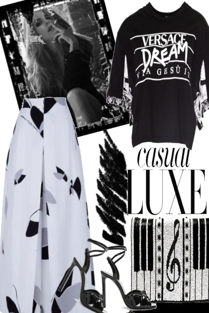 CASUAL..LUXE- Fashion set