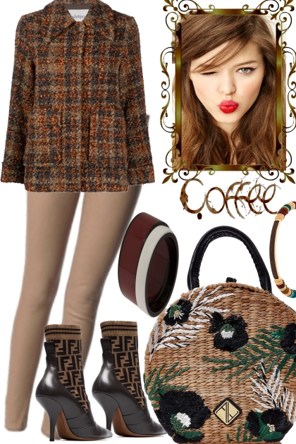 _:;SOME COFFEE- combinação de moda