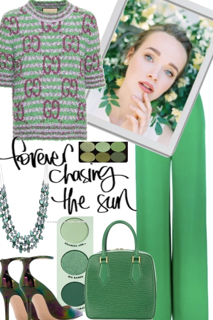 GREEN ALSO WHEN SUMMER ENDS- Fashion set