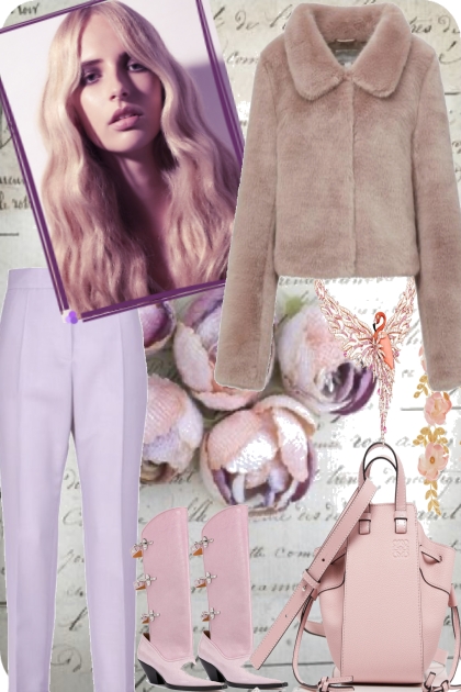 FALL -. IN PASTEL- Fashion set