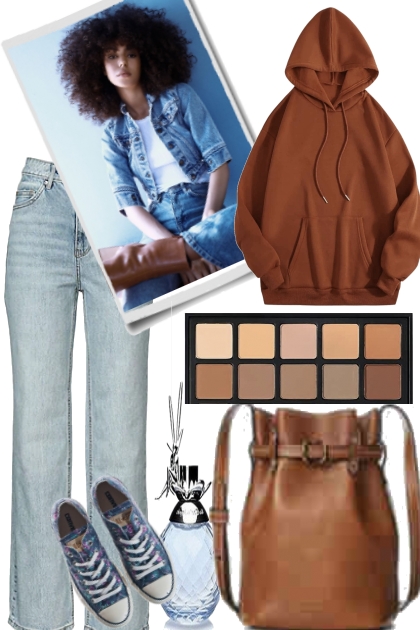JEANS ,,,  AND SOME BROWNIES- Combinazione di moda