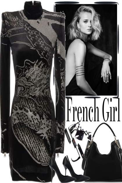 FRENCH GIRL- FRENCH ELEGANCE- Modna kombinacija