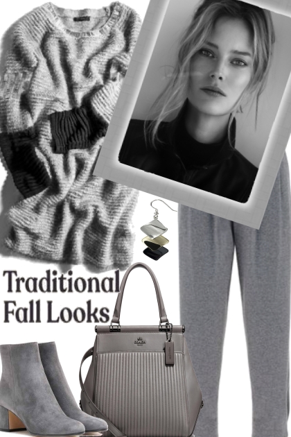 TRADITIONAL FALL LOOKS- combinação de moda