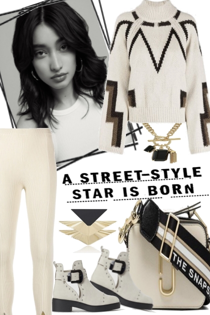 STREET STYLE1- Combinazione di moda