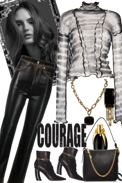 COURAGE- Combinazione di moda