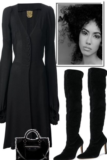 __ just black,- Fashion set