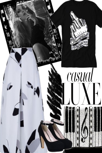 !!  CASUAL LUXE- Combinaciónde moda