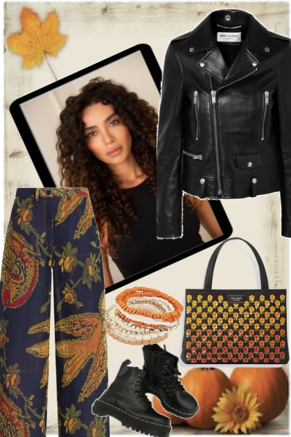 LEATHER FOR FALL?- Combinazione di moda