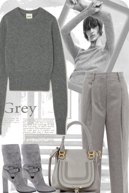 HER DAY. IS GREY - Fashion set