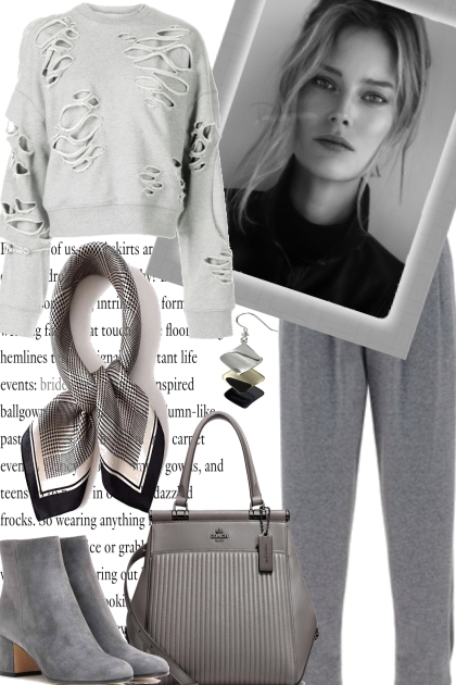 GREY   LIKE. TODAY- Combinaciónde moda