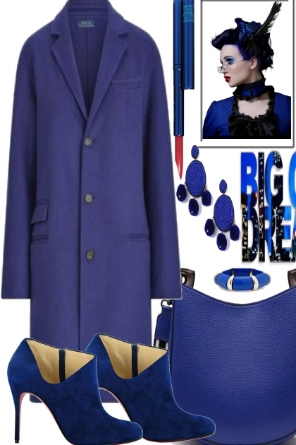 THE WINTER BLUES- combinação de moda