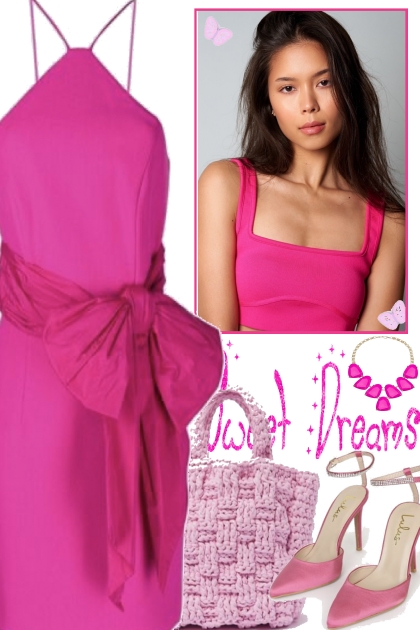 PINK FOR THE NEW YEARS EVE PARTY- Fashion set