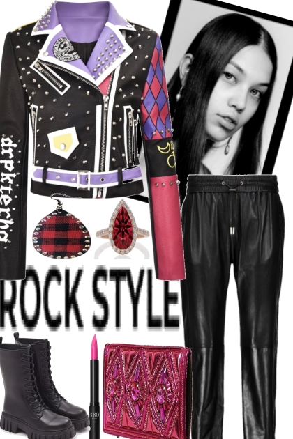 (ROCK STYLE- Fashion set
