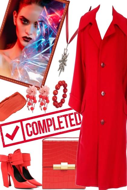 COMPLETED IN RED(- Fashion set