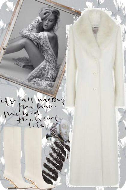 WINTER WHITE...- Combinazione di moda