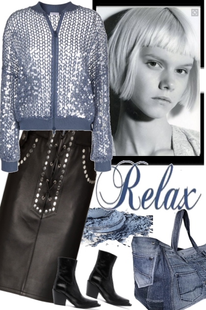 RELAX WITH SOME BLUES- Combinaciónde moda