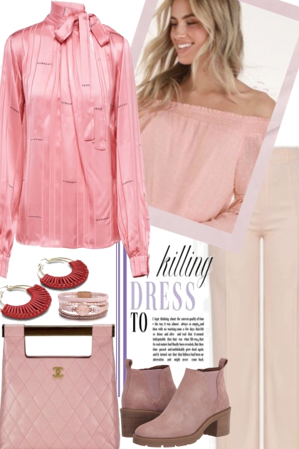 __TRY SOME PINK- Fashion set