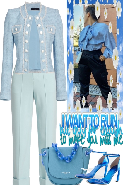 "!"!WONDERFUL BLUES- Fashion set