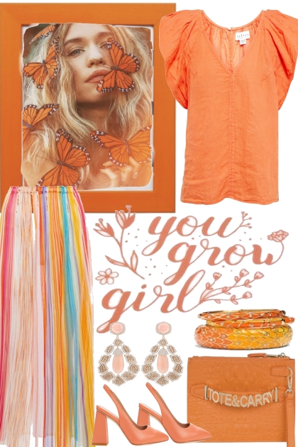 YOU GROW GIRL- Fashion set