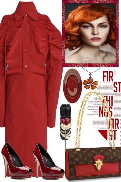 RED???- Fashion set