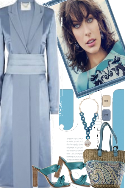 !! AQUA COLOR- Fashion set