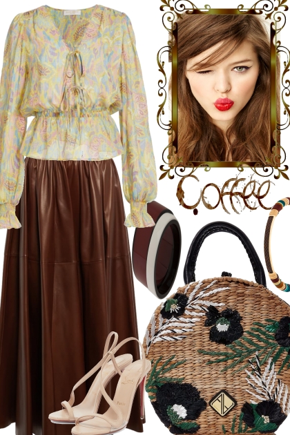 CUP OF COFFEE IN THE CITY´- Fashion set