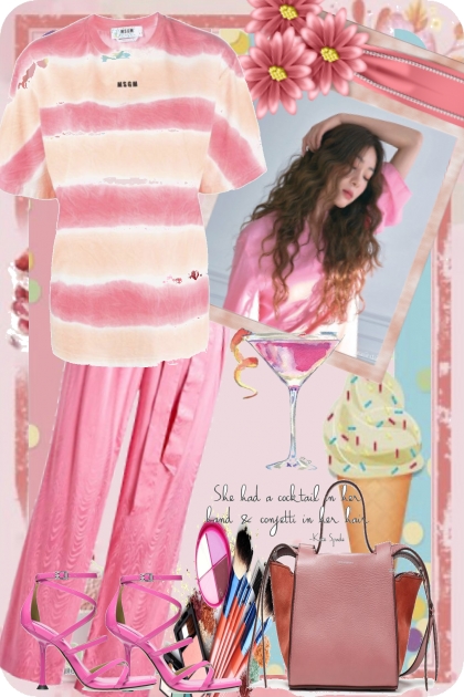 WEAR PINK, A HAPPY COLOR- コーディネート