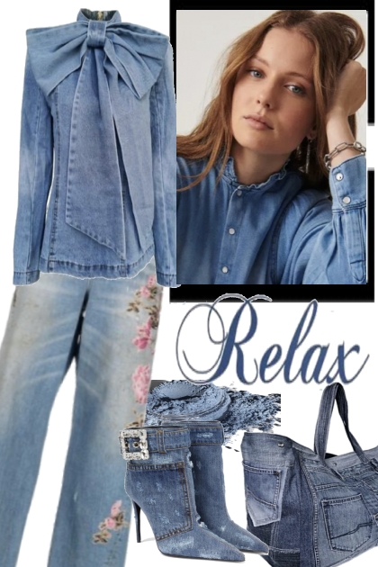 RELAX IN JEANS`?- コーディネート