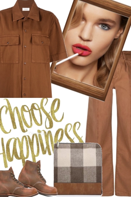 !°!"CHOOSE HAPPINESS- Combinaciónde moda