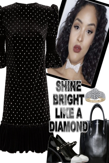 SHINE BRIGHT LIKE A DIAMOND- Combinazione di moda