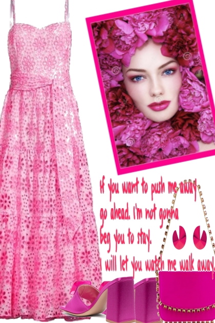 PINK , , IS A GOOD CHOICE- Modna kombinacija