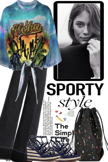 ___ SPORTY STYLE- 搭配