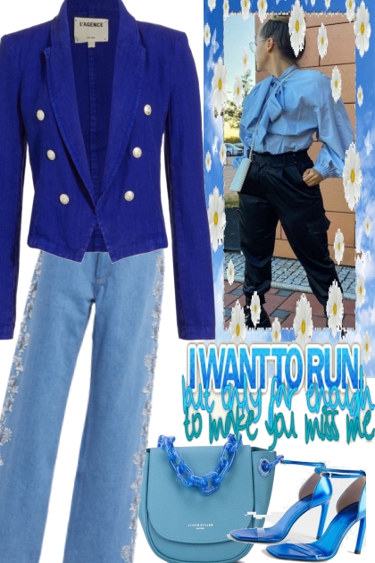 JUST THE ,,,  BLUES- Fashion set
