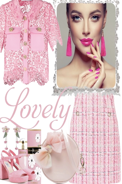 IT´S A ROSY DAY- Fashion set