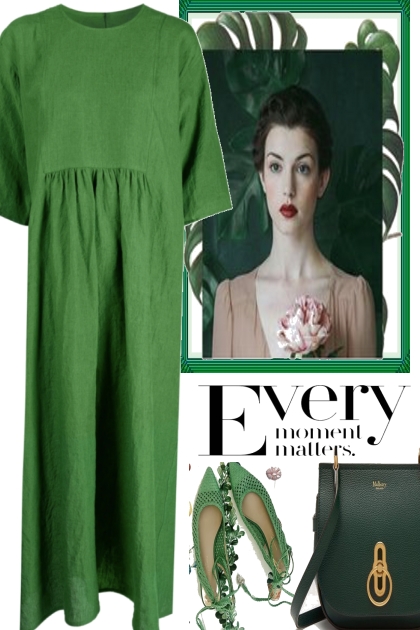 JUST ;.; GREEN- Fashion set