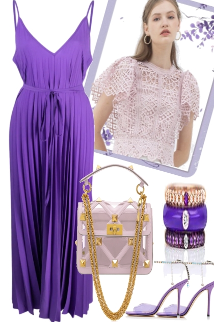 PURPLE ... RAIN..- Fashion set