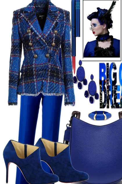 IT´S ALWAYS TIME FOR THE BLUES- Combinazione di moda