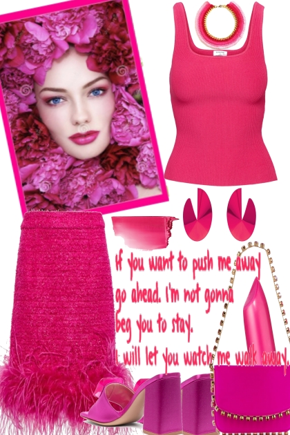 PINK FOR THE SUMMER ,.- Fashion set