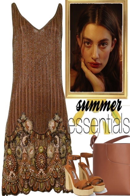 summer essentials- Combinazione di moda