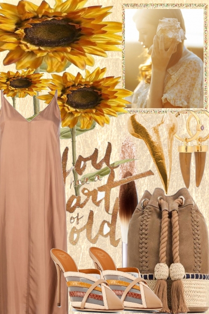 SUNFLOWERS- Fashion set