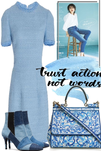 JUST THE BLUES . . 1- Combinazione di moda