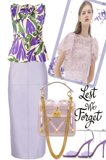 SWEET LAVENDER.. .12- Combinazione di moda