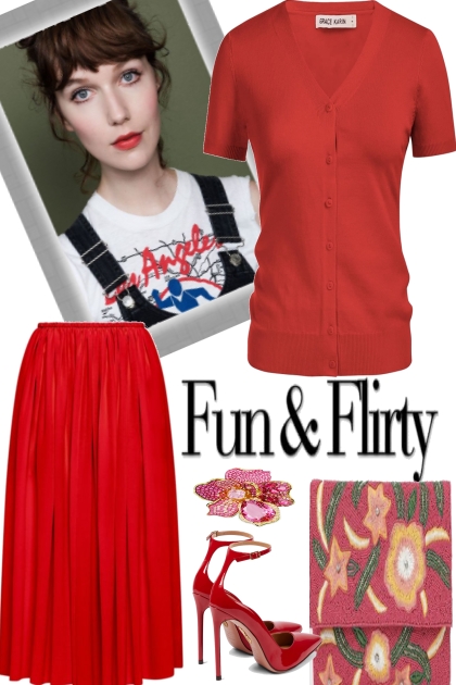!" Fun and flirty- Combinaciónde moda