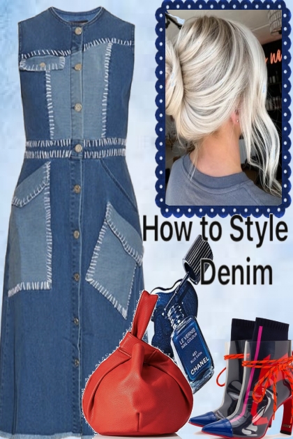 HOW TO STYLE DENIM12- Модное сочетание