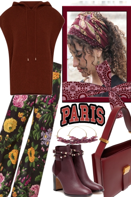 9 8 PARIS- combinação de moda